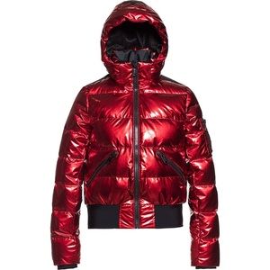 Goldberg Shiny Red Puffer Jacket